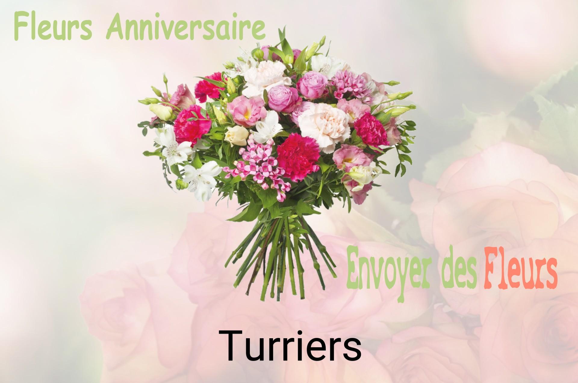 Bouquet de fleurs d’anniversaire livré à Turriers
